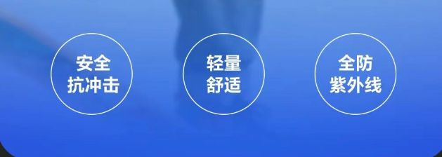 安全抗冲击 轻量舒适 全防紫外线